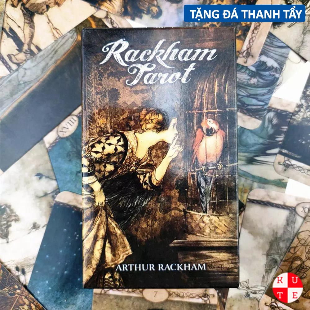 Bài Tarot Rackham 78 Lá Bài Tặng File Tiếng Anh Và Đá Thanh Tẩy B19