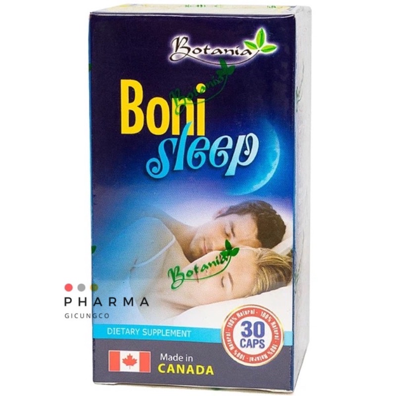 Bonisleep 30 viên - Giảm Căng Thẳng Thần Kinh, An Thần