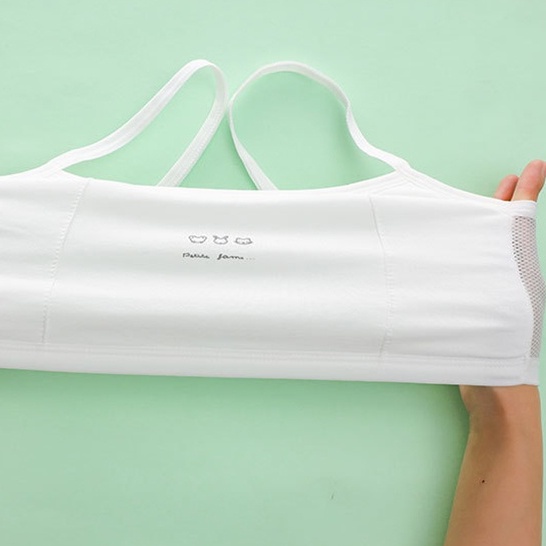 Áo Ngực Dạng Lưới Mỏng Thoáng Khí Dành Cho Bé Gái Tuổi Teen 13-16