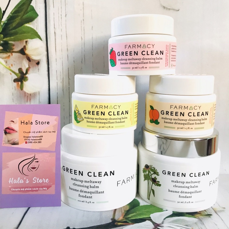 Farmacy ✨ Sáp tẩy trang Green Clean Makeup Removing Cleansing Balm