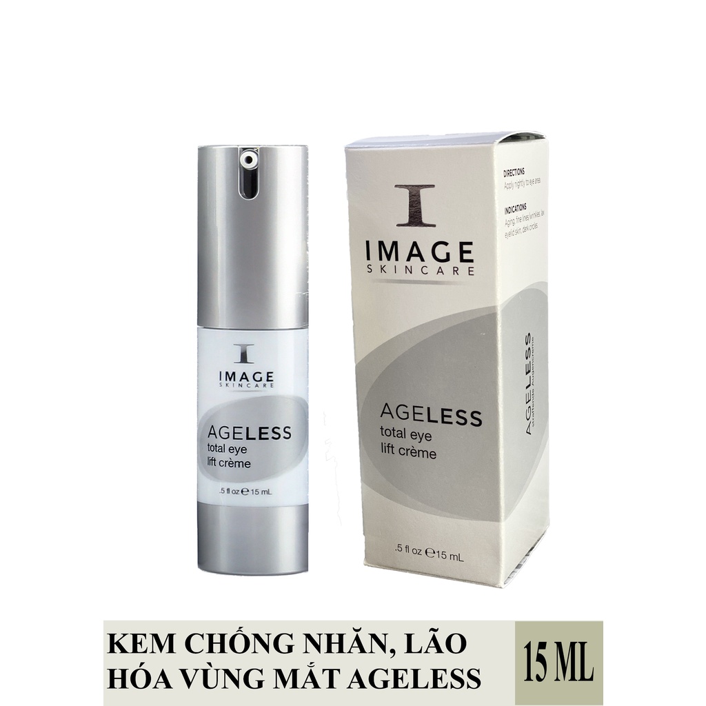 Kem mắt Image Skincare Ageless chứa Retinol giảm nếp nhăn sâu 15ml - Hàng chính hãng