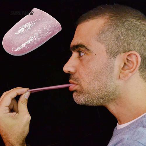 Lưỡi Giả Hóa Trang Halloween đồ chơi troll chơi khăm vui nhộn