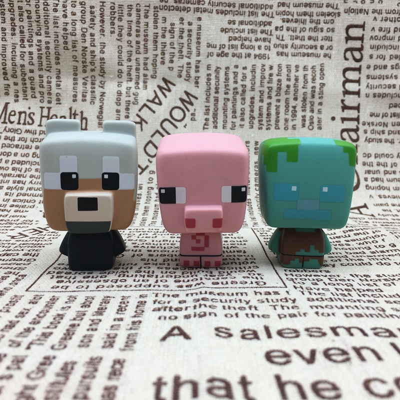 Minecraft Nhân vật chipi chính hãng mojang cực dễ thương