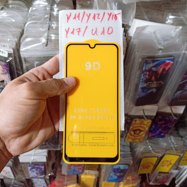 Kính cường lực full màn hình Y11/Y12/Y15/Y17/U10 dùng chung