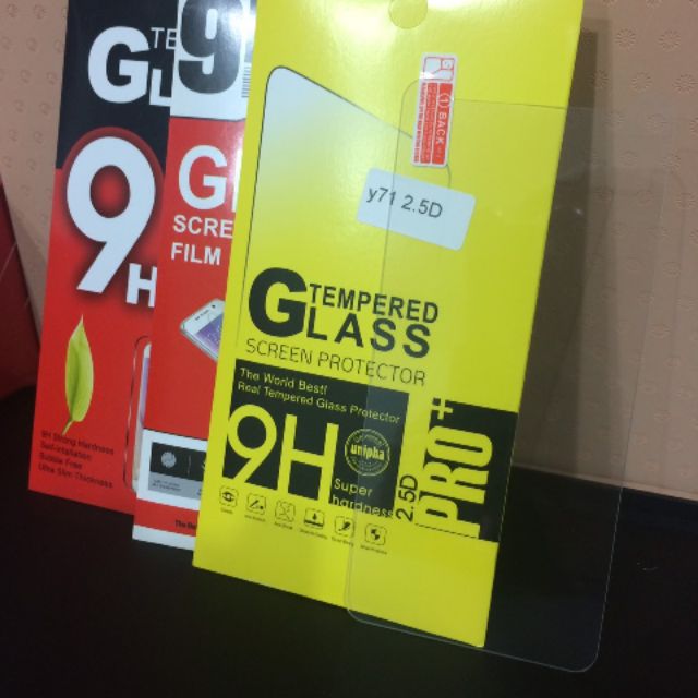 Bộ 3 kính cường lực cao cấp cho Vivo Y71