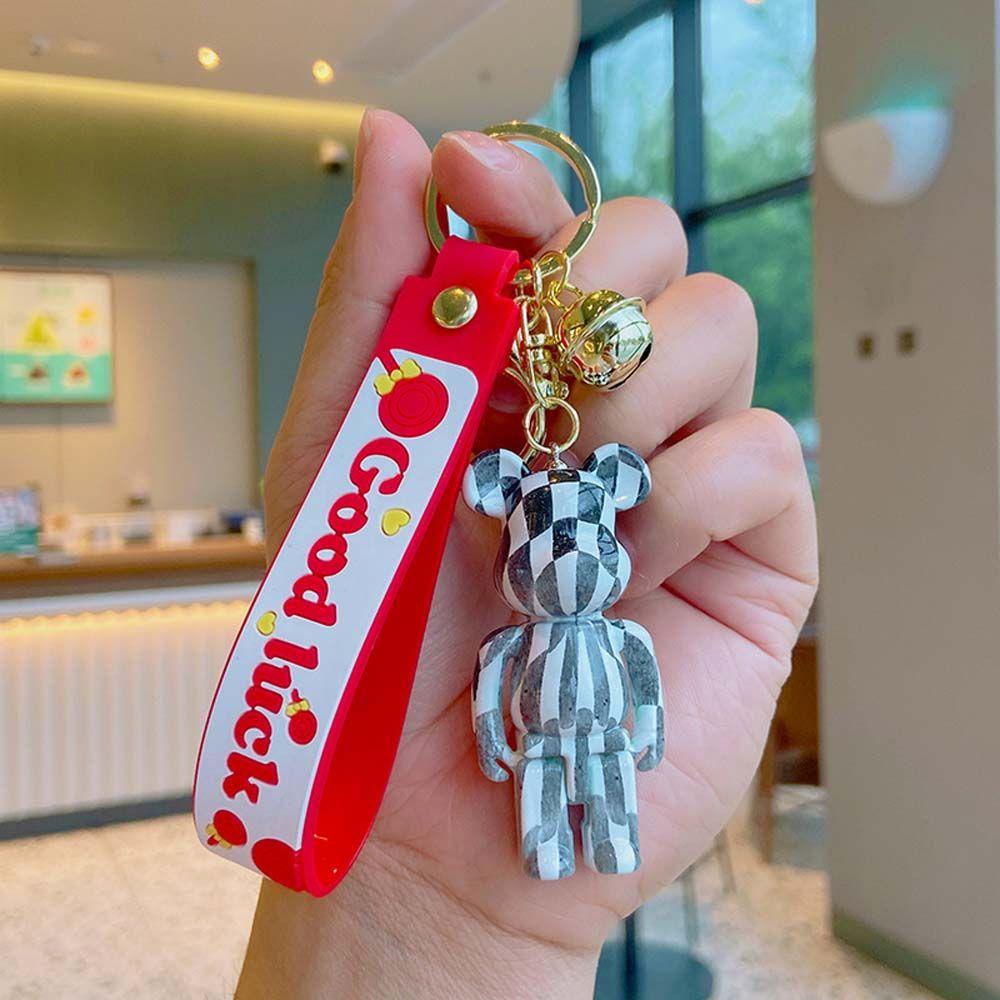 Móc Chìa Khóa Hình Gấu Chất Liệu Acrylic Dễ Thương