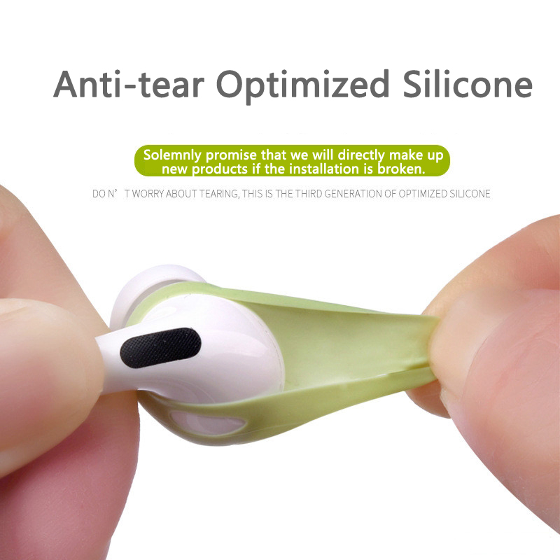 Nút Bọc Tai Nghe Thay Thế Bằng Silicone Chống Trượt Cho Apple AirPods Pro 2 3