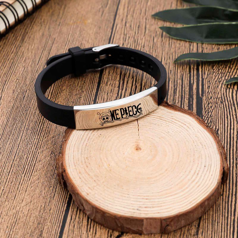 Vòng đeo tay da phong cách anime one piece