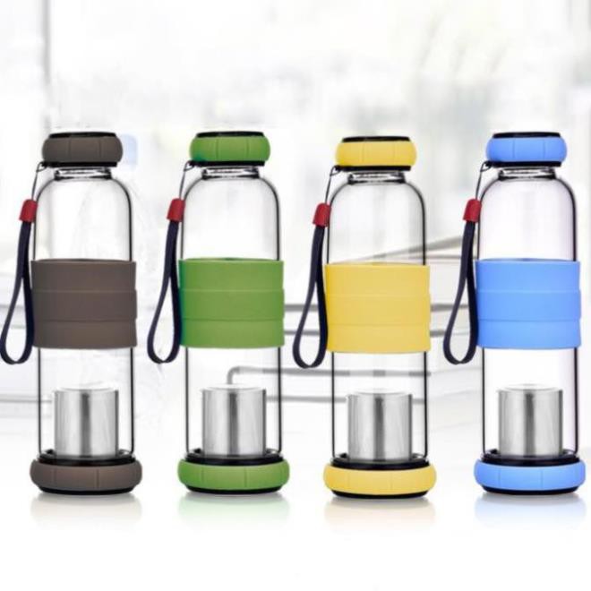 BÌNH LỌC TRÀ THỦY TINH 450ml[ giảm cực khủng ] - HV Store 120