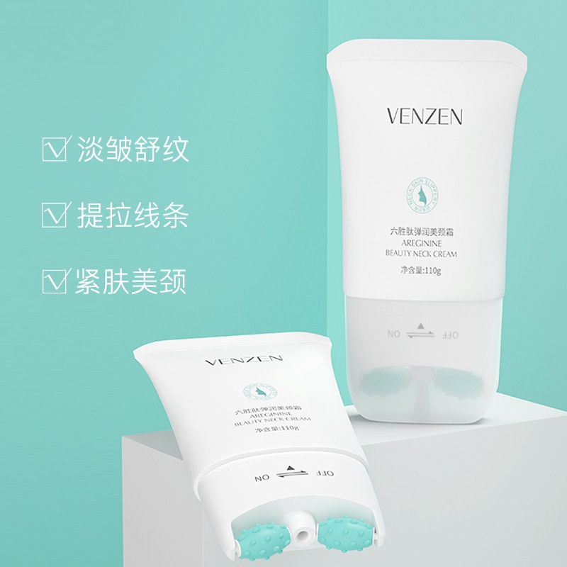 Kem Dưỡng Da Cổ Có Đầu Lăn Massage Làm Săn Da Chống Nếp Nhăn Hiệu Quả