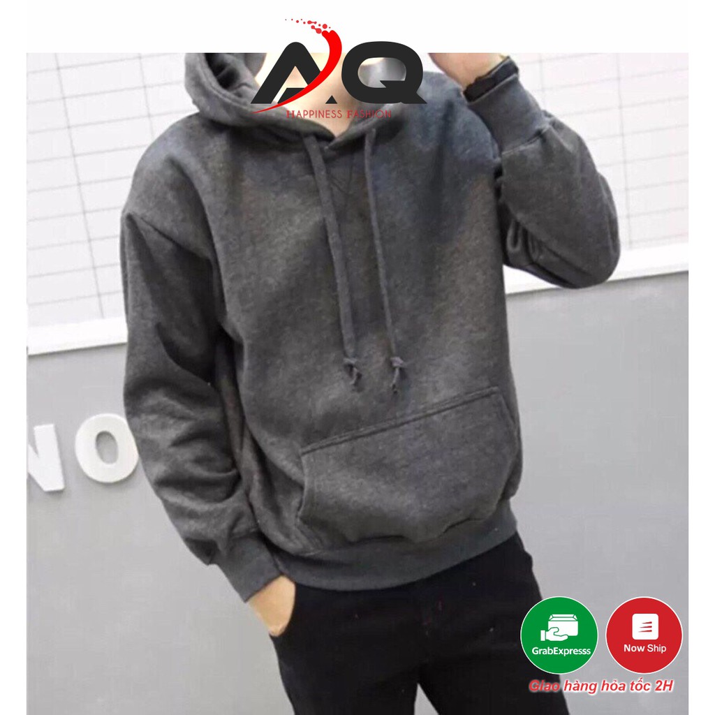 [TANG KEO] Áo Hoodie Áo khoác Nỉ tay phồng Nam Nữ Trơn Nhiều Màu Cao Cấp cho Mùa Đông Không Lạnh Unisex- AQ STORE