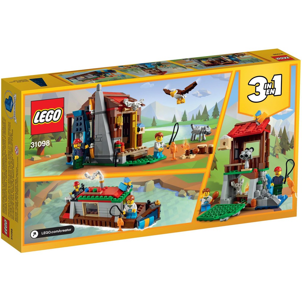 LEGO 31098 Creator - Nhà Gỗ Ven Hồ
