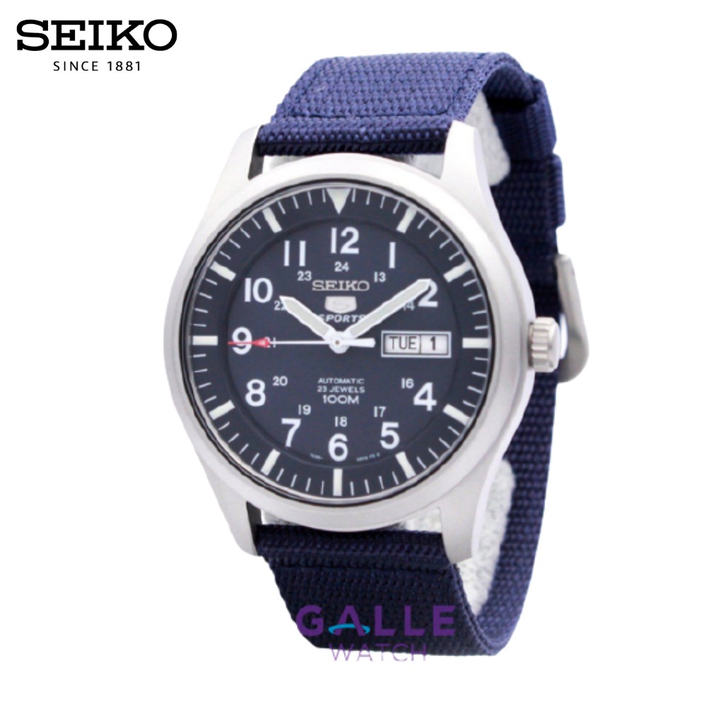 Đồng hồ cơ nam Seiko 5 Quân Đội SNZG11K1S lên cót (máy cơ) mặt kính chống trầy chống nước thể thao nam tính sang trọng | BigBuy360 - bigbuy360.vn