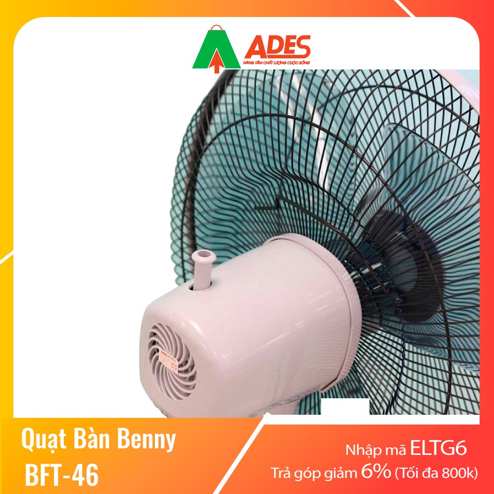 [Mã 154ELSALE2 giảm 7% đơn 300K] Quạt Benny BFT-46 | Chính Hãng, Giá Rẻ