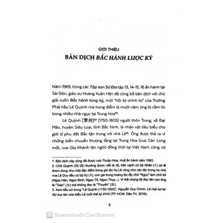 Sách - Bắc Hành Lược Ký