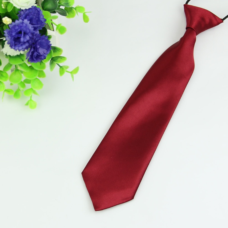 Cà Vạt Cà Vạt Co Giãn Màu Trơn Thời Trang Đám Cưới / Trường Học Cho Bé Trai