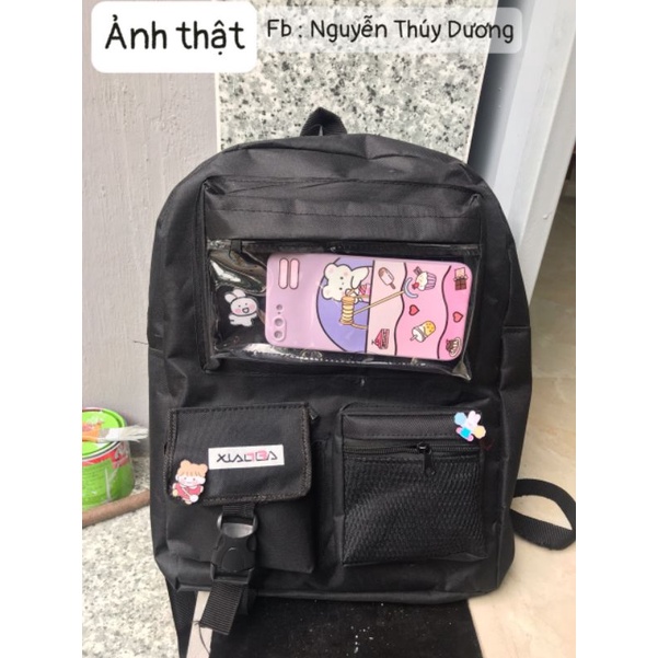 BALO VẢI BỐ PHỐI TÚI TRONG VÀ LƯỚI