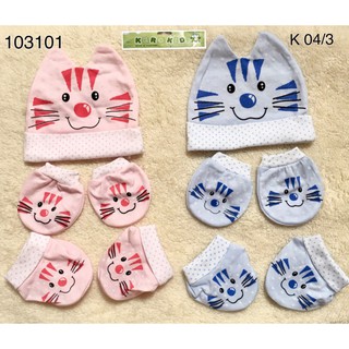 Set mũ bao tay bao chân KeroKid Thái Lan