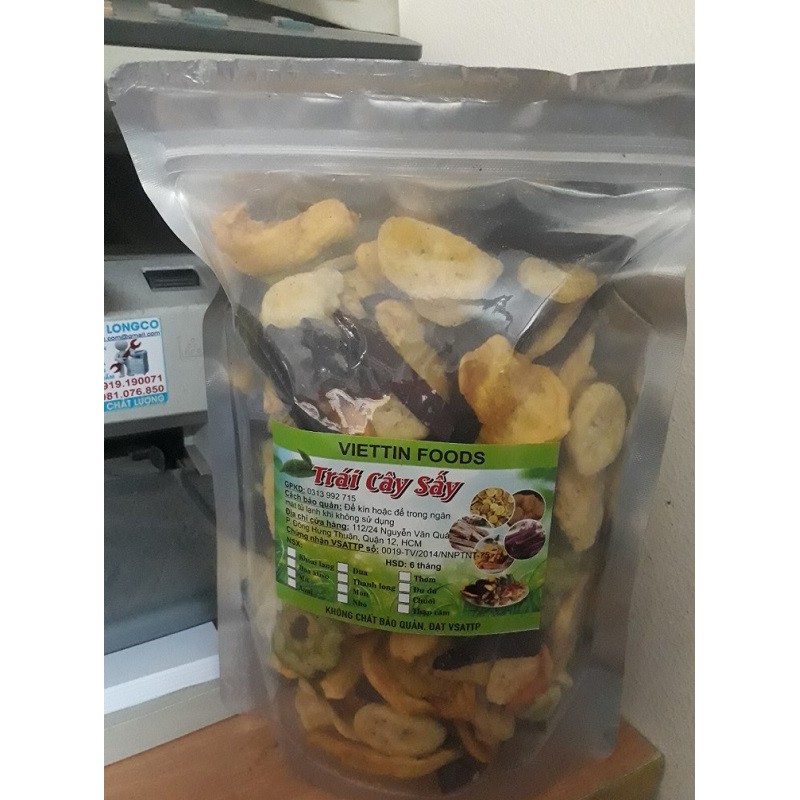 Trái Cây Thập Cẩm Sấy Nguyên VIETTIN MART 500G