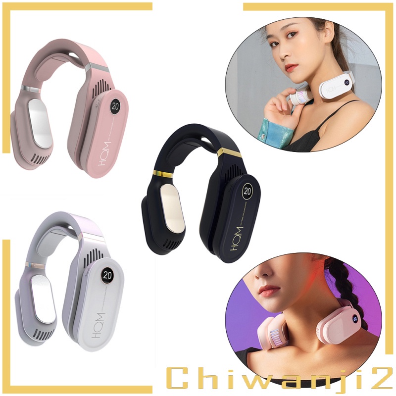 Quạt Làm Mát Đeo Cổ Làm Ấm Bảo Vệ Cổ Chiwanji2