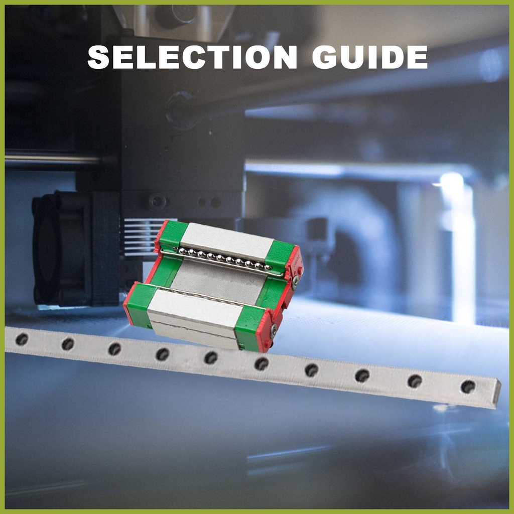 Phụ Kiện Đường Ray Trượt Chuyên Dụng Cho Máy In 3D MGN12 12mm 100 550mm MGN