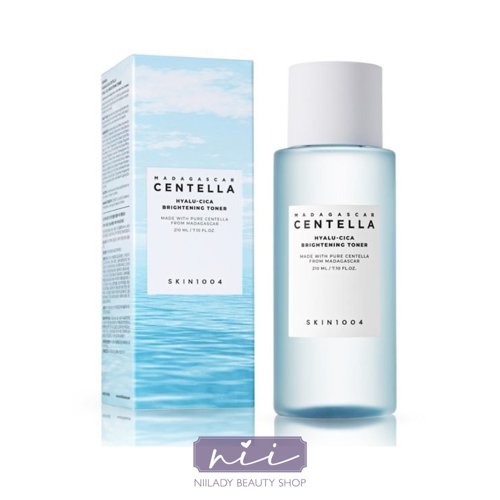Nước cân bằng Skin1004 Madagascar Centella Hyalu-Cica Brightening Toner (Xanh)
