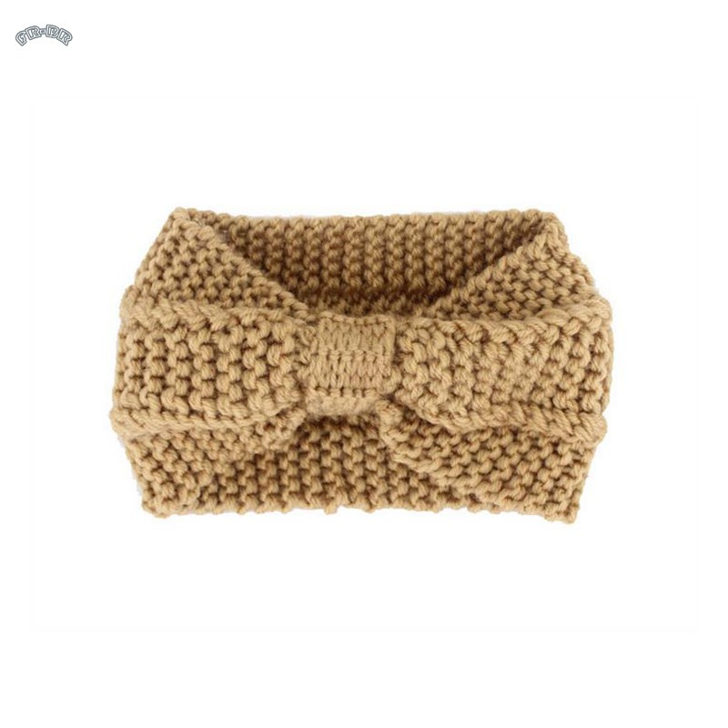 Băng Đô Đính Nơ Thời Trang Mùa Đông Cho Nữ