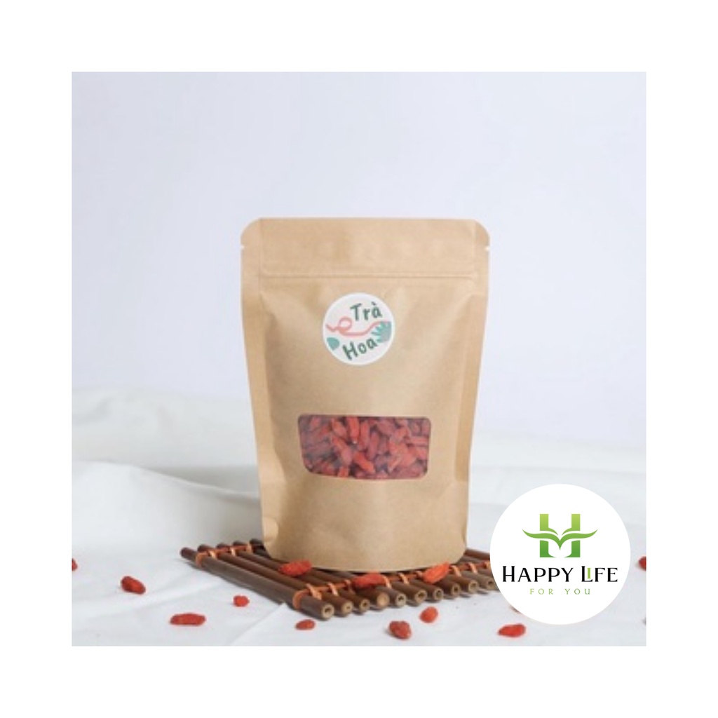 Kỷ tử đỏ (câu kỷ tử) khô hữu cơ cao cấp - Happy Life for You