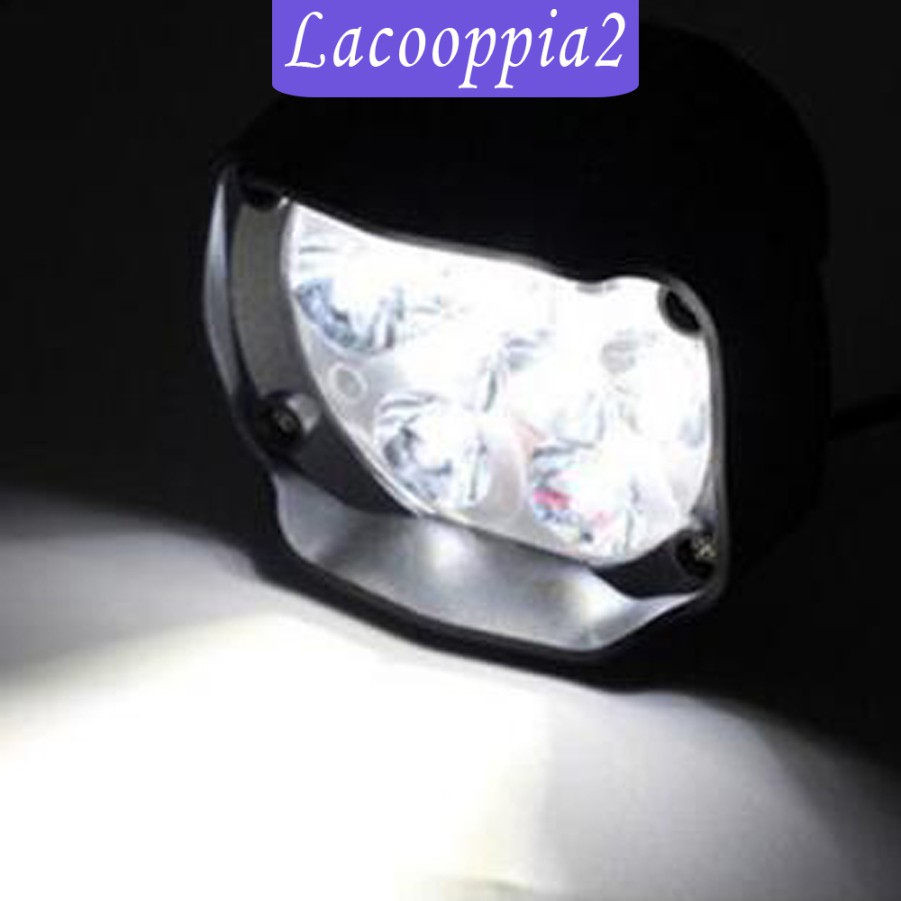 2 Đèn Pha Led Lapoppia2 1000lm 10w Cho Xe Máy