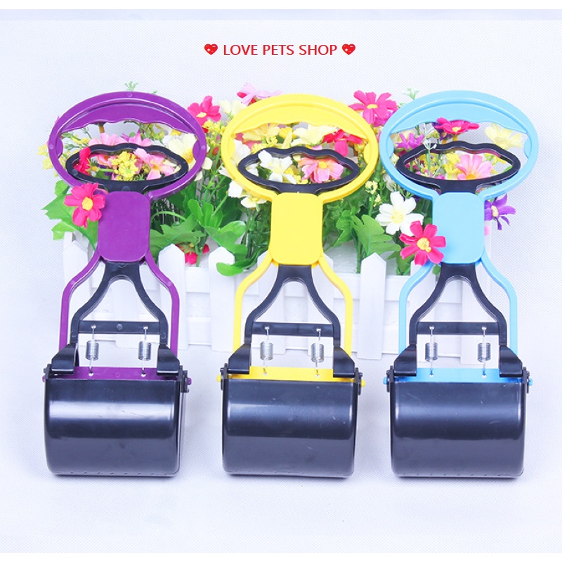 XẺNG HỐT PHÂN, GẬY GẮP PHÂN CHO CHÓ MÈO 28CM- LOVE PETS SHOP