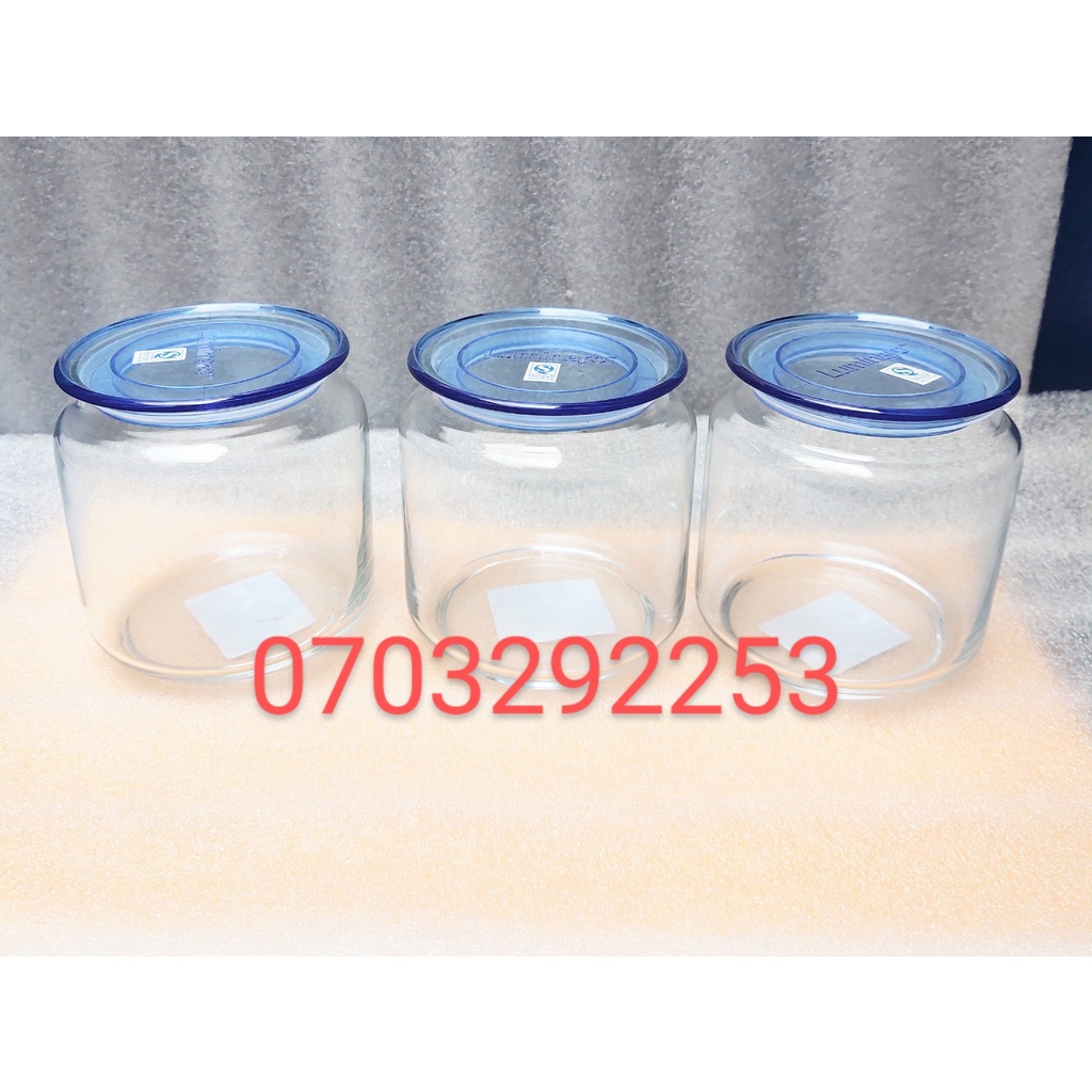 Combo 3 hũ thủy tinh Luminarc 500ml