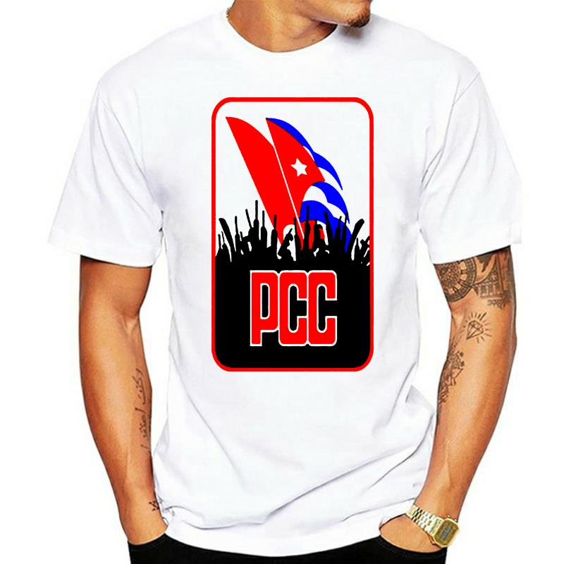 Cuba Pcc Đảng Áo Thun S-Xxxl Đảng Cộng Sản Castro Nhiều Kích Thước Và Màu Sắc Áo Thun