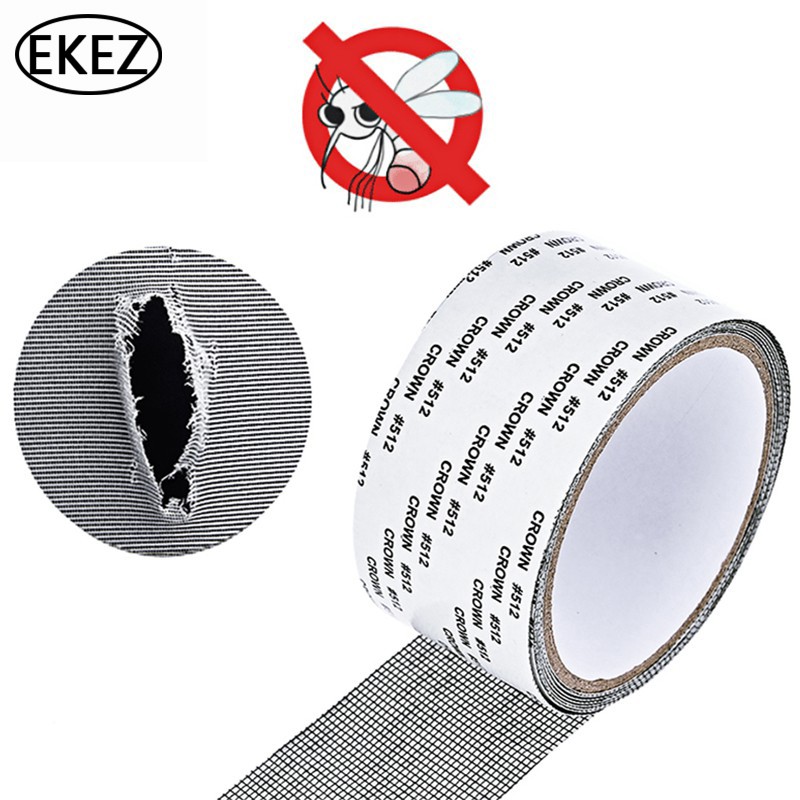 EKEZ Lưới Dán Mép Cửa Sổ Chống Muỗi / Ruồi / Côn Trùng Hiệu Quả Chất Lượng Cao