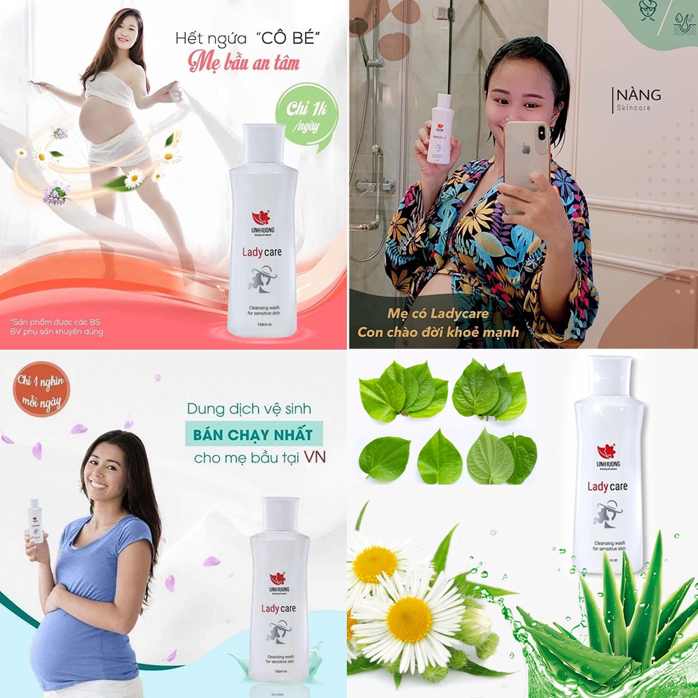 DUNG DỊCH VỆ SINH - LADYCARE LINH HƯƠNG [CHÍNH HÃNG]