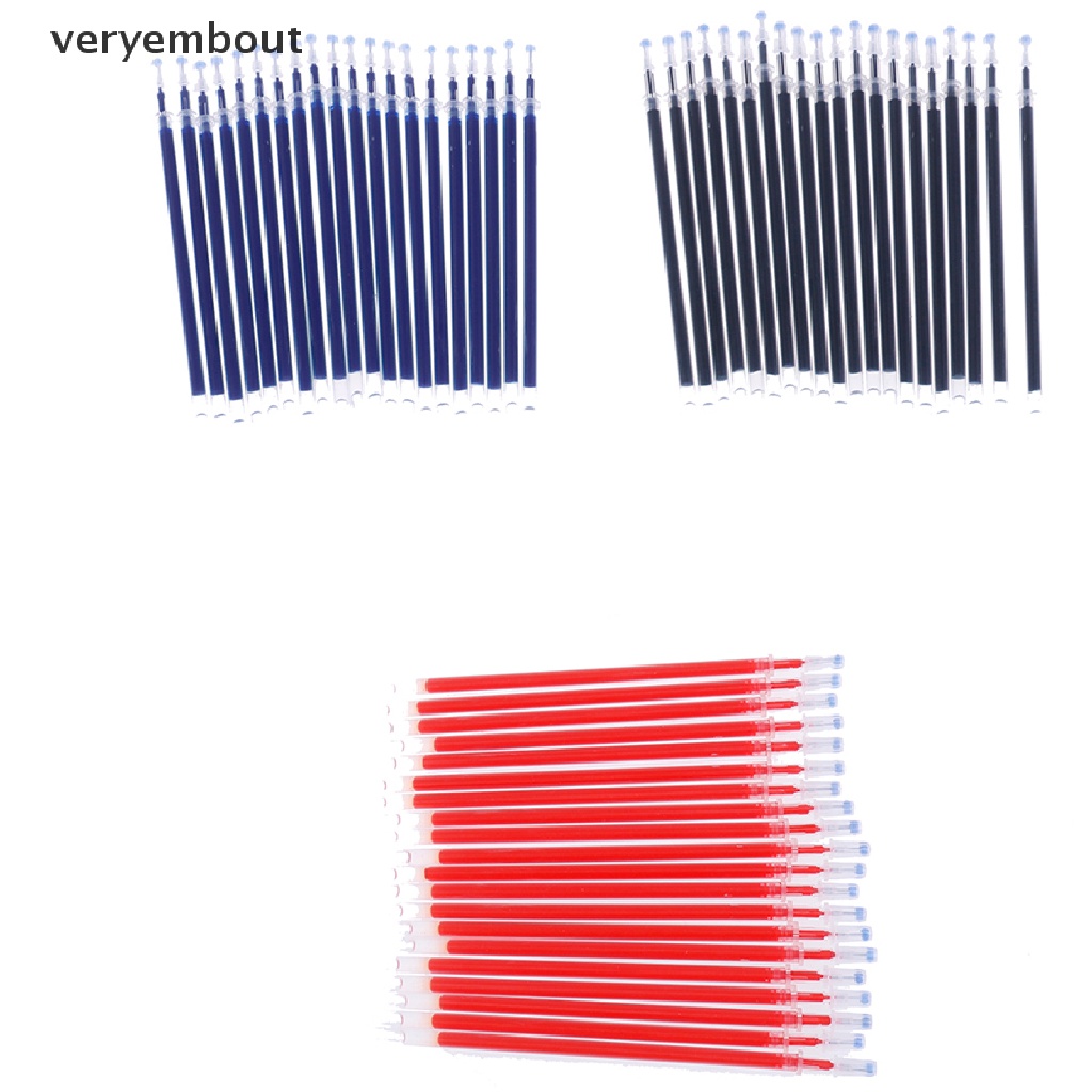 Set 20 Ruột Bút Mực gel Ngòi 0.38mm Tiện Dụng Cho Văn Phòng / Trường Học