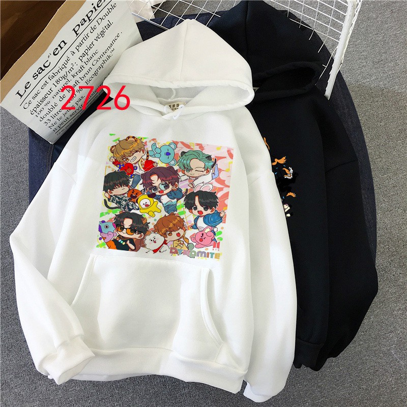 Áo Hoodie BTS UNISEX 2726