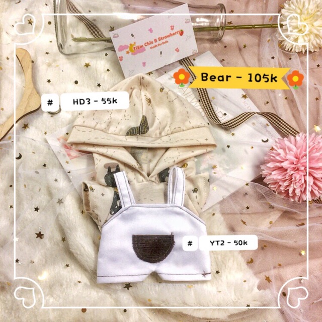 OUTFIT FOR DOLL - BEAR