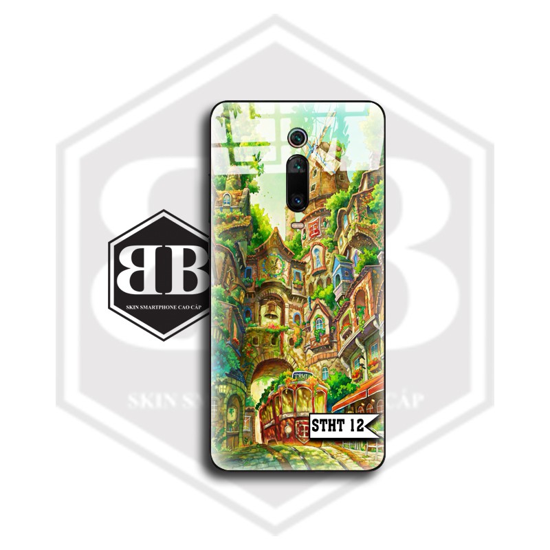 Ốp lưng kính cường lực Xiaomi Redmi Note 10 CC9 Pro / Redmi K20 Mi 9T / Mi CC9 Mi A3 Lite / Note 9 Pro Max ốp phong cảnh | BigBuy360 - bigbuy360.vn