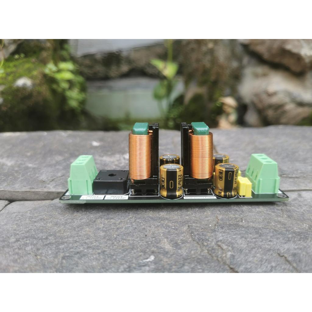 ANT-DIY ANTPLII  Mạch lọc nguồn đôi AC-DC chống nhiễu xuyến 2 lớp
