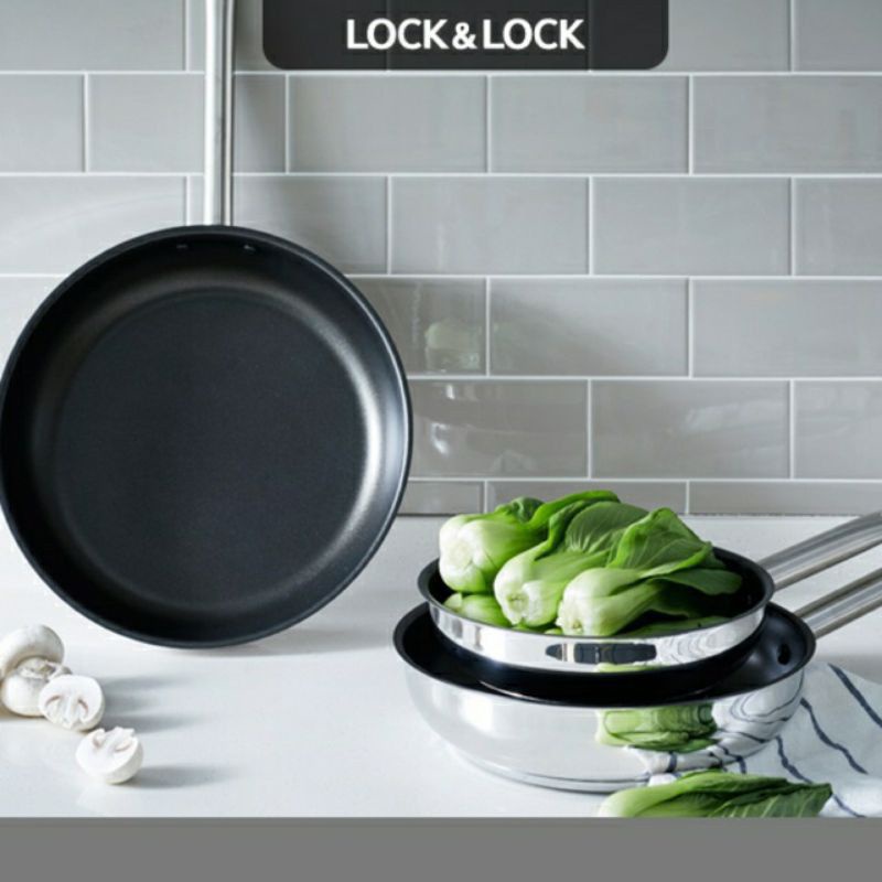 Chảo chống dính lòng sâu đáy từ  Meta lock&lock công nghệ Đức
