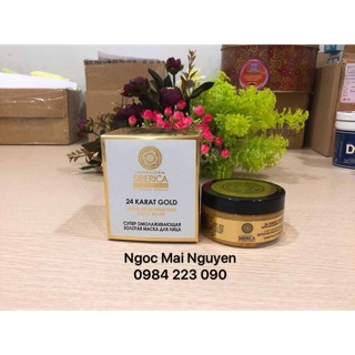 Mặt nạ vàng 24k Natura Siberica siêu chống lão hoá