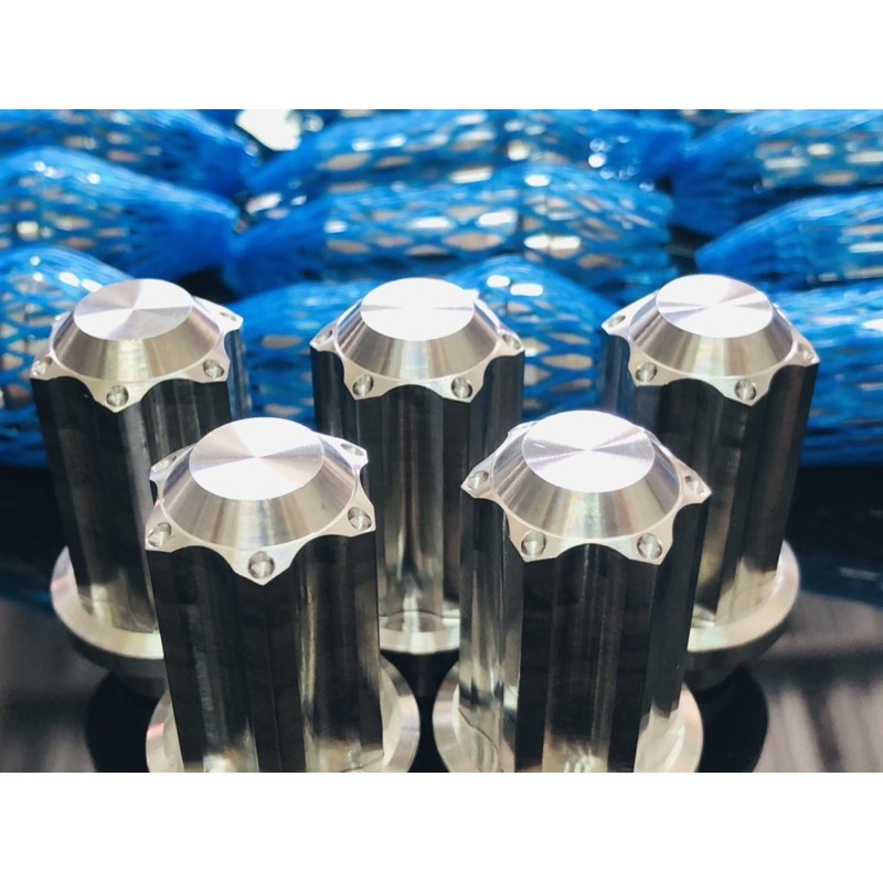 Set ốc tắc kê TITANIUM cho Ford Raptor , Everest , Wildtrak