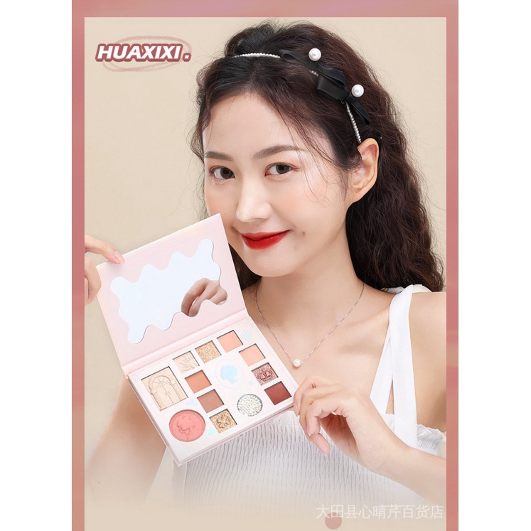 Bảng Phấn Mắt 12 Màu Trang Điểm Đa Năng