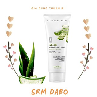Sữa Rửa Mặt Trắng Da Sạch Nhờn Dabo Hàn Quốc (180ml)