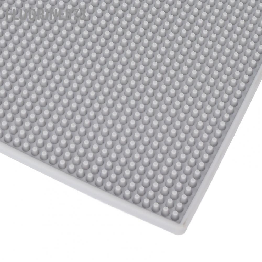 [Hàng Sẵn] Tấm lót silicon chống trượt đựng dụng cụ cho tiệm cắt tóc【Fluorine073】