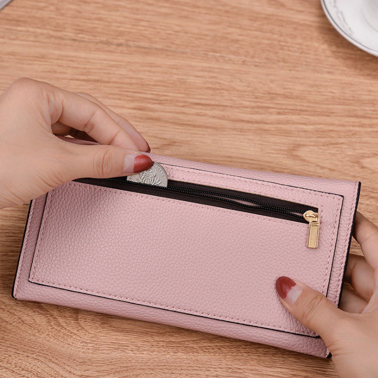 VÍ NỮ CẦM TAY THỜI TRANG BH 12 (NƠ) | BigBuy360 - bigbuy360.vn