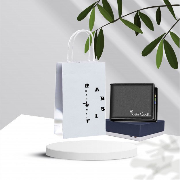 Ví NHẬP KHẨU 100% chất liệu da bò full túi hộp hãng như hình - Bảo hành 3 năm