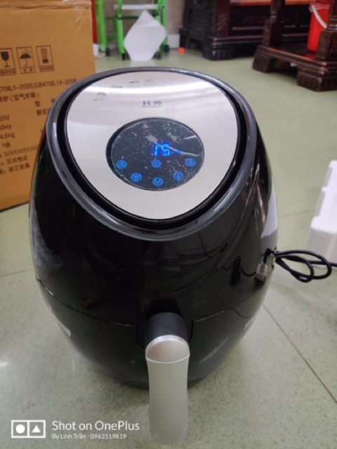 Nồi chiên không dầu KESHUAI AF602 5,5l cảm ứng sẵn hàng