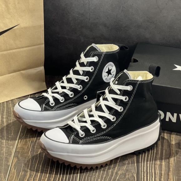 Giày thể thao Sneaker Convers Run Star Hike High top CV cổ cao nam nữ độn đế ↗️