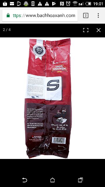 [99k Freeship] Cafe Trung Nguyên S 500g.